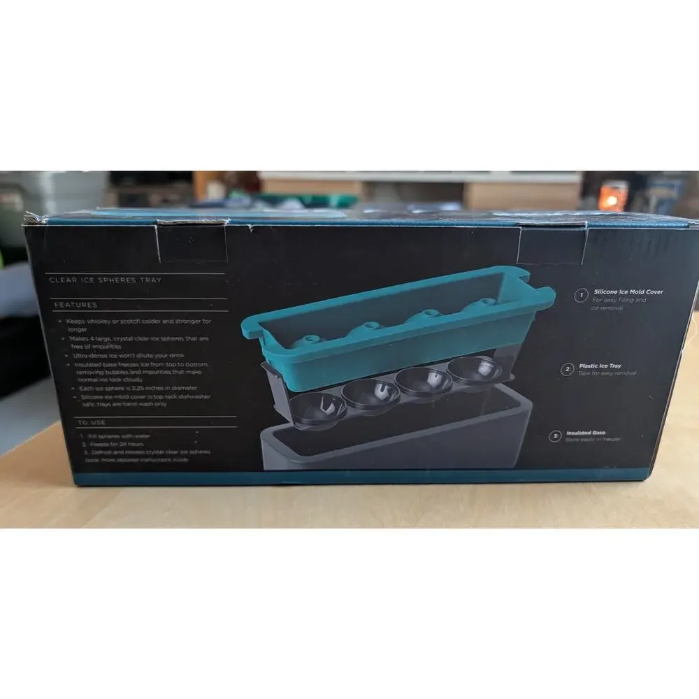 🏖️NWT Houdini Clear Ice Spheres Tray